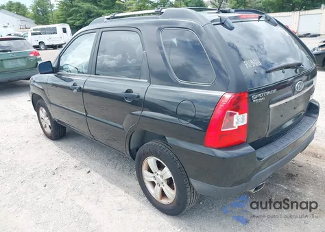 2010 Kia Sportage Lx из США, поврежденный, VIN KNDKG3A43A7703155